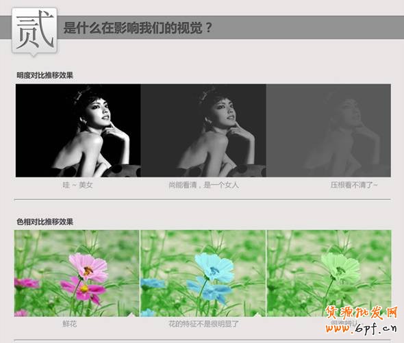 影响视觉的因素 影响视觉的因素