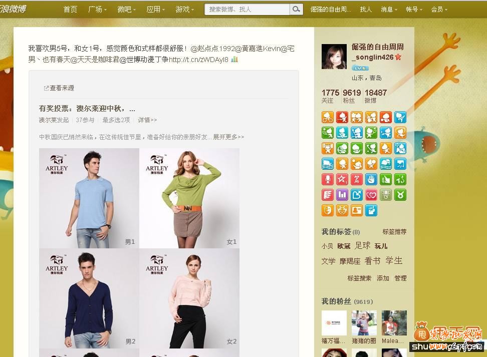 甩手网店微博推广11