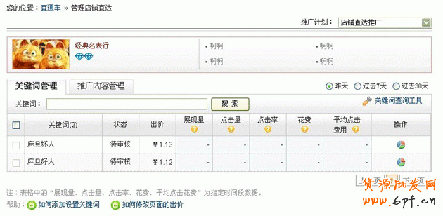 淘宝直通车明星店铺是什么意思？