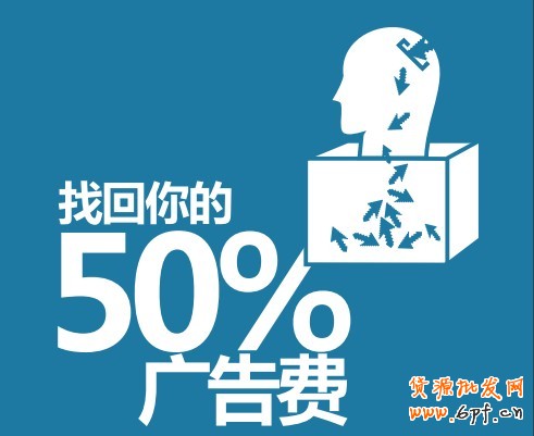找回你的50%广告费