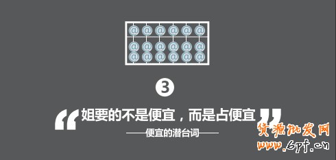 “姐要的不是便宜，而是占便宜”--便宜的潜台词