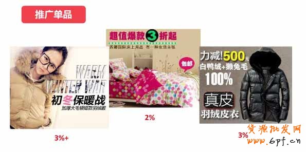 钻石展位的推广形式 - 推广单品