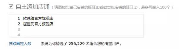 (连载)钻展定向:如何筛选店铺?7