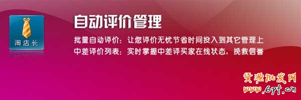 淘店长自动评价助理