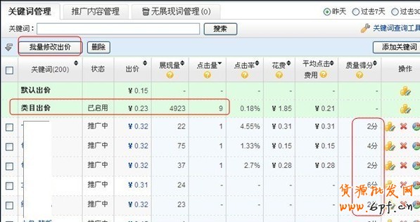 直通车技巧