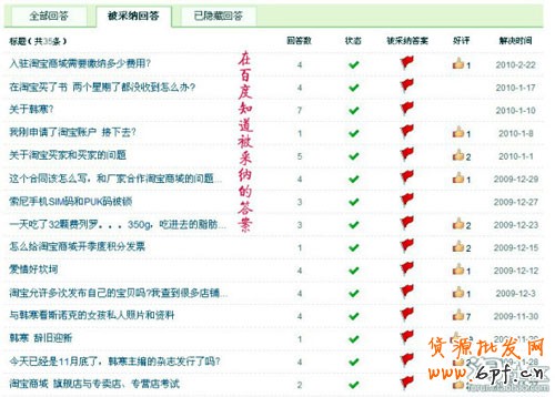 淘宝打听