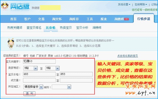 店铺精准巧定价 让流量暴涨6
