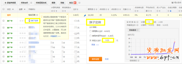 直通车豆腐块位置