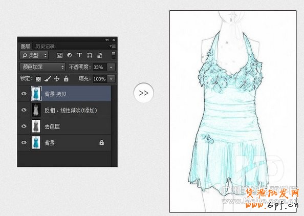淘宝天猫网店宝贝详情的线稿图如何制作