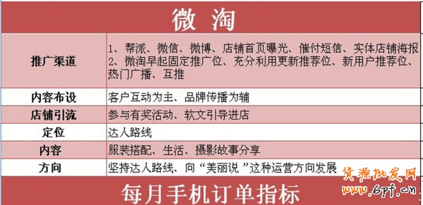 微淘的市场分析