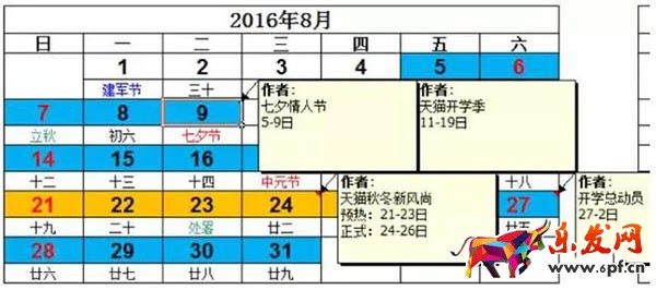 下半年淘系活动