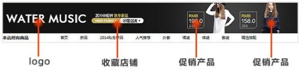 淘宝店招怎么设计