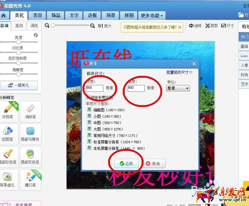 淘宝主图尺寸有规定吗