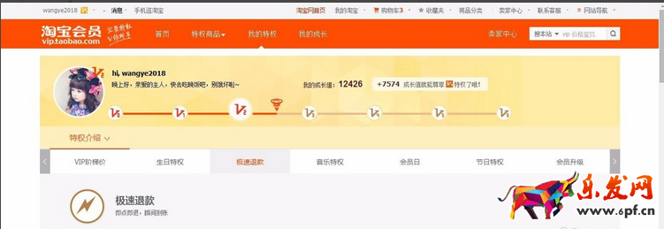 淘宝极速退款额度