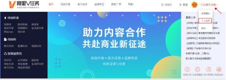 阿里V任务平台资源位开放申请