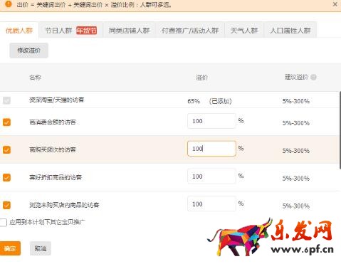 直通车搜索人群