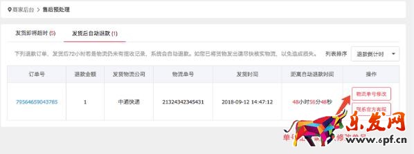 蘑菇街订单预警