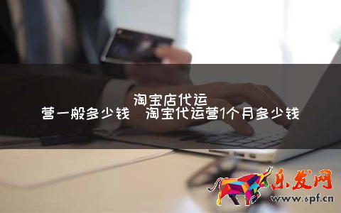 淘宝店代运营一般多少钱