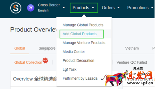来赞达gsp后台单个上传产品流程